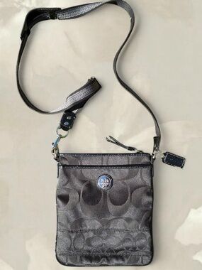Coach | Bags | Coach Cambridge Alexa Silver Bag | Poshmark